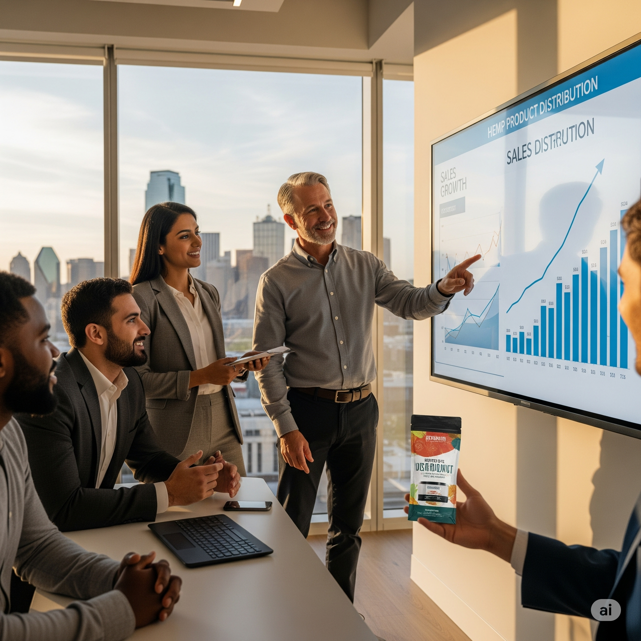 HempDash vendor partnership illustration